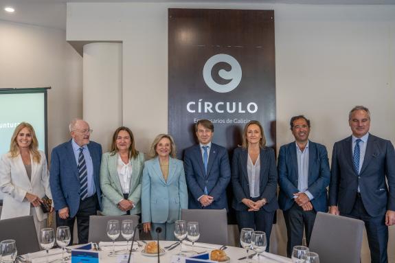 Imagen de la noticia:Miguel Corgos pone en valor el patrón de crecimiento de Galicia ante las incertidumbres actuales de la economía