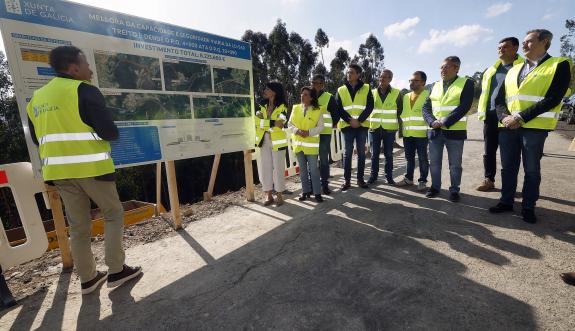 Imaxe da nova:A Xunta rematará o vindeiro ano as obras de mellora de seguridade e capacidade da estrada LU-540, entre Viveiro e Ourol, cun invest...