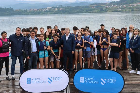 Imaxe da nova:Manuel Pardo subliña a importancia de fomentar o deporte nas idades máis temperás a través do programa ‘Xogade’ para avanzar cara a...