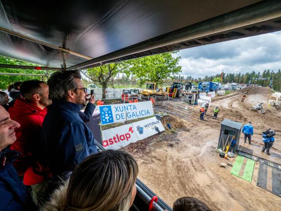 Imaxe da nova:Diego Calvo asiste en Lugo ao Campionato Mundial de Motocross