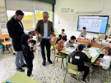 Valentín García gaba o “compromiso coa nosa cultura e idioma” dos centros escolares a través do Concurso das Letras Galegas dedicado ás Cantareiras