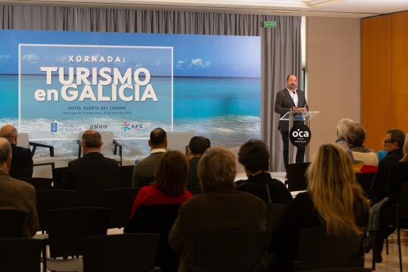 Imaxe da nova:Xosé Merelles pon en valor un turismo cada vez máis sostible, desestacionalizado e desconcentralizado que sexa tractor da economía ...
