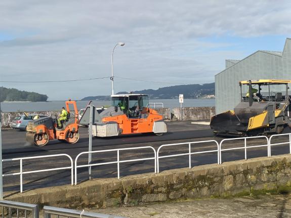 Imaxe da nova:A Xunta inviste 100.000 euros na renovación dos pavimentos esgotados nos portos de Campelo e Combarro, no municipio de Poio