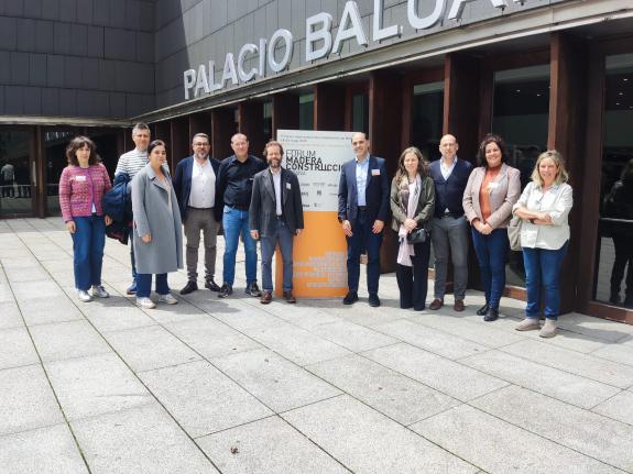 Imaxe da nova:A Xunta avoga por impulsar o uso da madeira na construción para avanzar no camiño da descarbonización