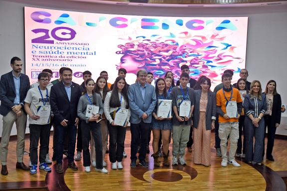 Imaxe da nova:Lorenzana participa na entrega de premios polo vixésimo aniversario de Galiciencia