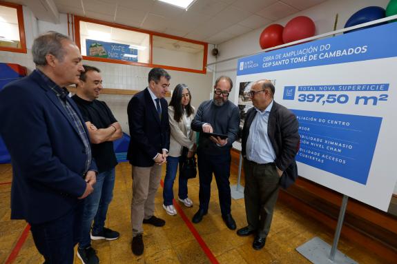 Imaxe da nova:A Xunta licita por preto de un millón de euros a ampliación do colexio San Tomé de Cambados