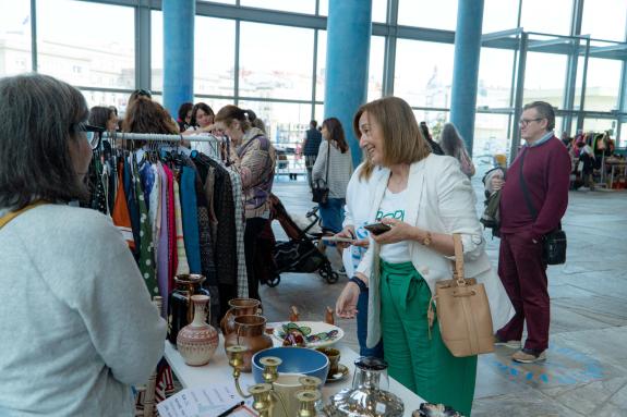 Imaxe da nova:A Xunta salienta a alta participación no mercado do Tinglado da Coruña como exemplo do compromiso da cidadanía co consumo responsab...