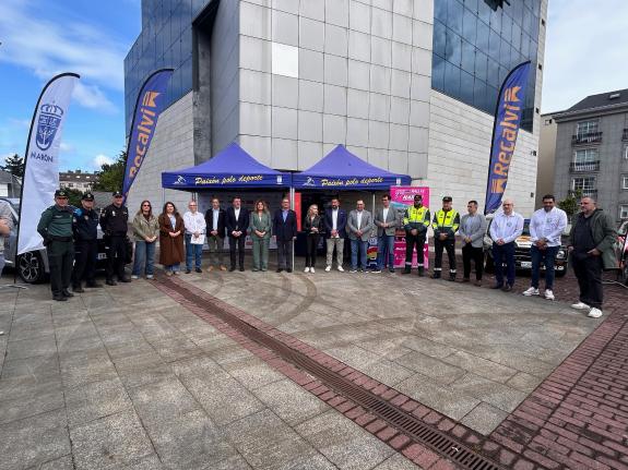 Imaxe da nova:A delegada territorial de Ferrol destaca a fortaleza do automobilismo galego durante a presentación do 37º Rally Cidade de Narón