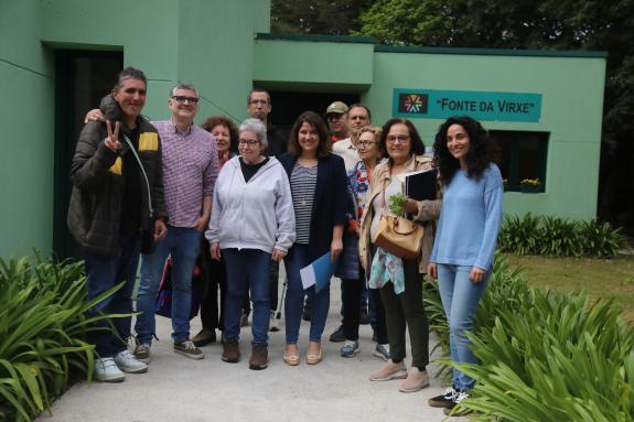 Imagen de la noticia:La Xunta traslada su apoyo a la Asociaciación Fonte da Virxe para seguir visibilizando la importancia de la salud mental