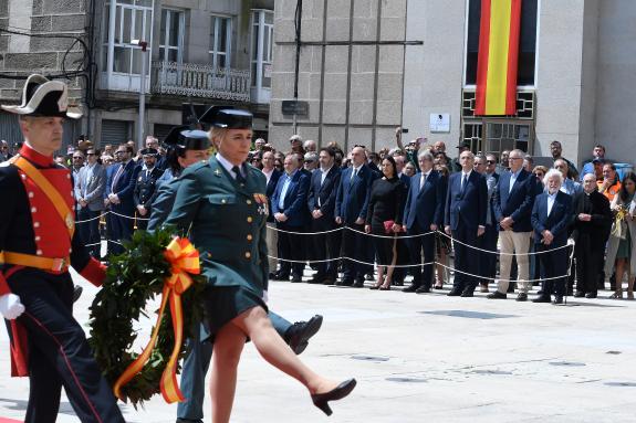 Imaxe da nova:A Xunta participa no acto de conmemoración do 181 aniversario da Garda Civil en Xinzo de Limia