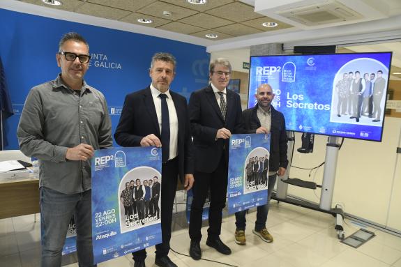Imaxe da nova:O delegado territorial da Xunta en Ourense presenta a 4ª edición do ciclo ‘Rock entre pedra e poesía’