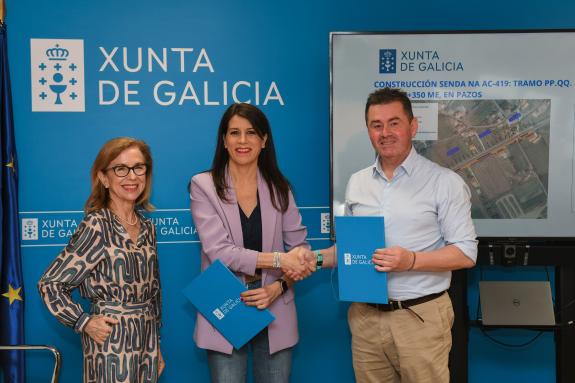 Imaxe da nova:A Xunta colaborará co Concello de Ponteceso na execución dunha senda peonil en Pazos, que suporá un investimento de case 400.000€