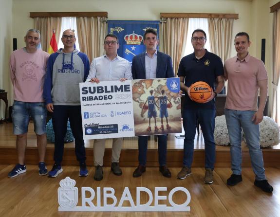 Imaxe da nova:Ribadeo acollerá do 20 ao 25 de xullo un Campus Internacional de Baloncesto co apoio da Xunta