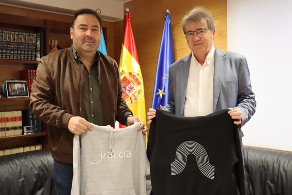 Imaxe da nova:O delegado territorial da Xunta reúnese co Vicerreitor da Universidade de Vigo