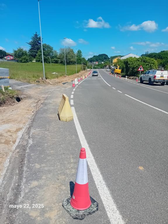 Imagen de la noticia:La Xunta inicia las obras de mejora de la seguridad viaria de los peones en la carretera autonómica LU-530 a su paso por Cas...