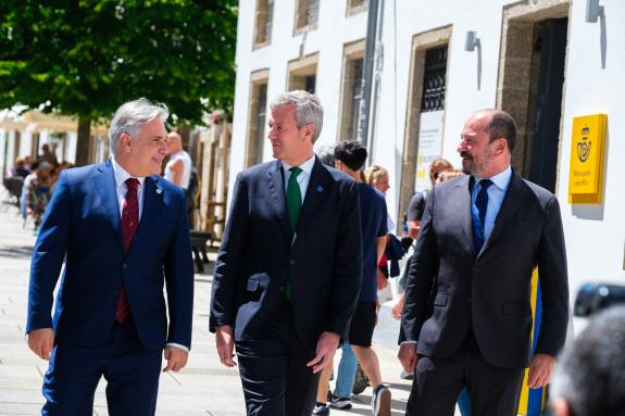 Imagen de la noticia:Rueda celebra el impulso del hermanamiento entre el Camino de Santiago y el Camino de Cura Brochero para reforzar los lazos ...