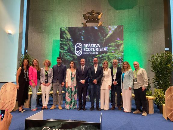 Imaxe da nova:A Xunta pon en valor en Madrid os espazos naturais galegos que forman parte da Reserva Ecoturista da España Verde