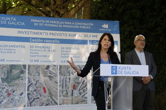Imagen de la noticia: La Xunta consigue suelo para construir 137 viviendas protegidas a través de una permuta con el Ayuntamiento de Lugo