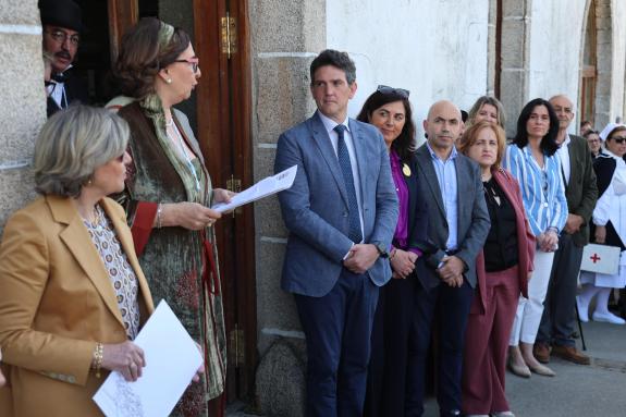 Imaxe da nova:Javier Arias felicita ao Concello de Rábade pola conmemoración do seu centenario