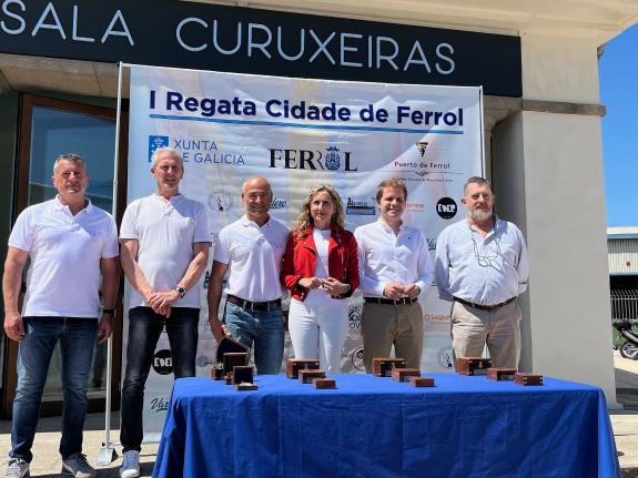 Imaxe da nova:A Xunta apoia ao Club de Mar Ferrol na organización da I Regata de vela-cruceiro en augas da ría ferrolá