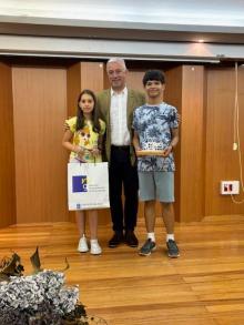 A Xunta entrega os premios do ‘escape room’ sobre Castelao, no que participaron máis de 700 escolares de Lugo