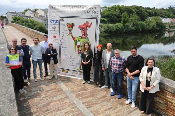 Imaxe da nova:A Xunta apoia unha nova edición do descenso do Miño que organiza o club de piragüismo Cidade de Lugo