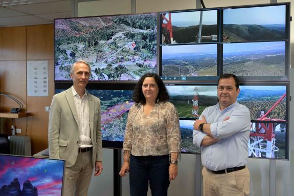 Imaxe da nova:Belén do Campo participa na reunión de coordinación para o organización do simulacro de incendio forestal que terá lugar o xoves en...