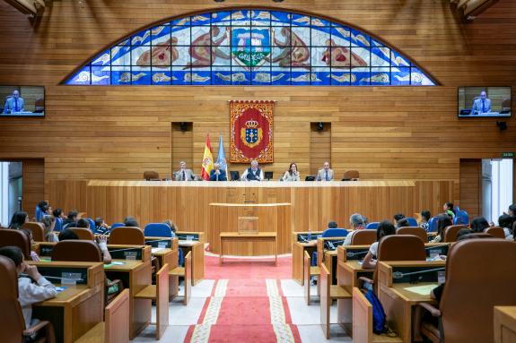 Imaxe da nova:A Xunta destaca o compromiso dos máis novos coas institucións e as políticas públicas como un garante de futuro