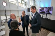 A Xunta e a Fundación Castelao desenvolven unha mostra inmersiva cunha recreación hiperrealista de Castelao e a súa voz grazas á intelixencia artificial