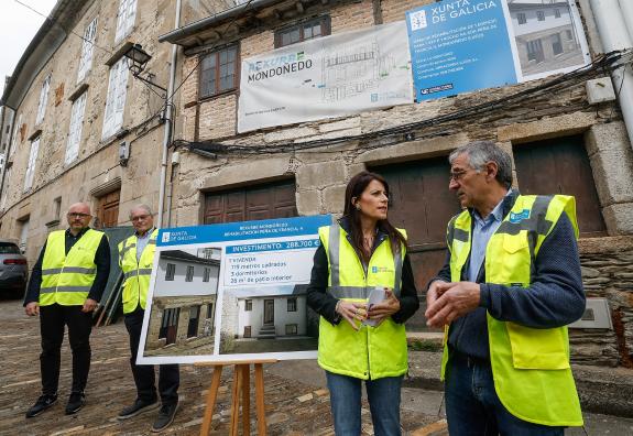 Imaxe da nova:A Xunta inicia en Mondoñedo as obras de rehabilitación dun inmoble para alugueiro para menores de 36 anos