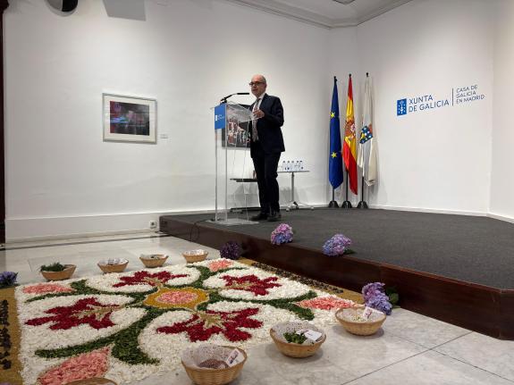 Imaxe da nova:A Casa de Galicia en Madrid acolle a presentación da festa do Corpus Christi de Ponteareas
