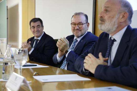 Imaxe da nova: Román Rodríguez destaca a calidade do grao en Veterinaria de Lugo, unha das primeiras titulacións en acadar o selo de excelencia e...