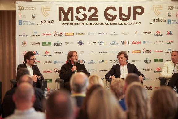 Imaxe da nova:A Xunta destaca o liderado de Galicia nos eventos de fútbol base na presentación do VI Torneo Internacional MS2 Cup de Michel Salga...