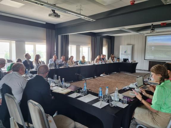 Imaxe da nova:A Xunta comparte en Cracovia o potencial da I+D+i galega para reforzar a competitividade europea