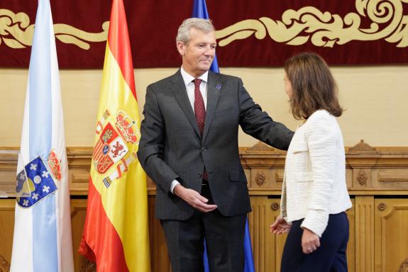 Imaxe da nova:Rueda desexa a Marta Villaverde un labor que destaque polo 