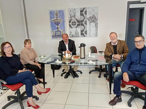 Imaxe da nova:A Xunta avanza na sinalización internacional do Camiño e na promoción do destino na maior feira turística de América Latina