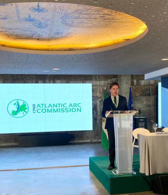 Imaxe da nova:A Xunta defende un futuro da política de cohesión descentralizado e a creación da Macrorrexión Atlántica