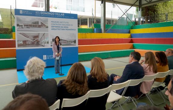 Imaxe da nova:A Xunta licita este mes por 19 M€ a obra de construción do instituto Domingo Villar de Navia, que comezará a funcionar no curso 202...