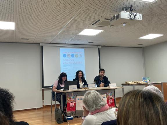Imaxe da nova:A Xunta reitera a necesidade de dar visibilidade ás necesidades da saúde feminina para garantir o seu benestar