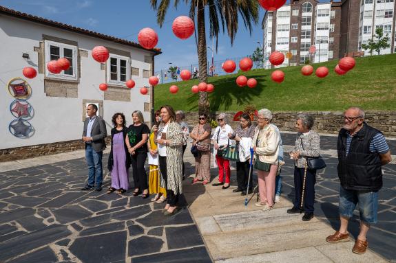 Imaxe da nova:Ana Ortiz inaugura as actividades de fin de curso do centro sociocomunitario de Rivera Atienza