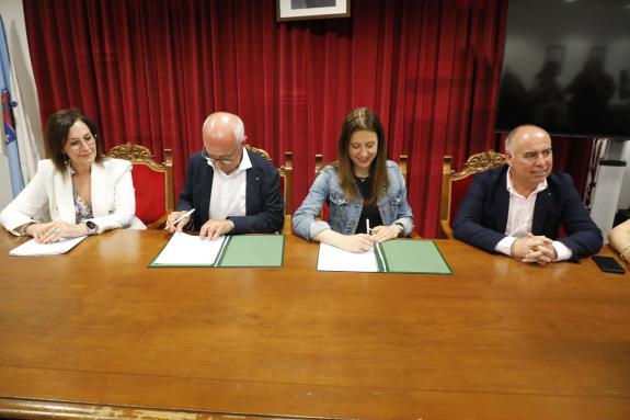 Imaxe da nova:Medio Rural inviste preto de 280.000 euros na mellora do saneamento na rede viaria da parcelaria de Baión, no Concello de Vilanova ...