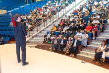 Valentín García valora a contribución do programa radiofónico ‘Fala que Fala’ para incentivar a rapazada a empregar o galego nos espazos de lecer