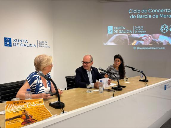 Imagen de la noticia:La Casa de Galicia en Madrid presenta el ciclo de conciertos de Barcia de Mera