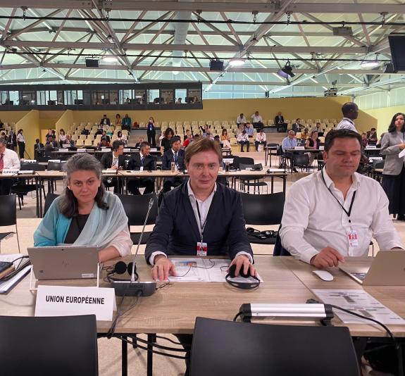 Imaxe da nova:A Xunta defende a Estratexia Galega de Economía Azul na Conferencia Mundial sobre os Océanos