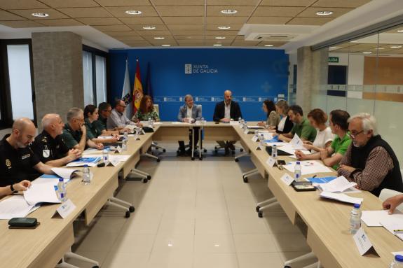 Imaxe da nova:Xunta, Estado e Administración local coordínanse na loita contra o lume e as prácticas incendiarias delitivas