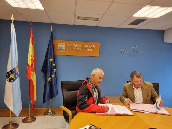 Imaxe da nova:Portos de Galicia e Culturmar asinan un convenio de colaboración para a organización do XVII Encontro de embarcacións tradicionais ...