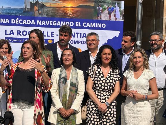 Imaxe da nova:A Xunta destaca a travesía marítima ‘Camiño de Santiago a vela’ como polo de atracción do turismo náutico na comunidade