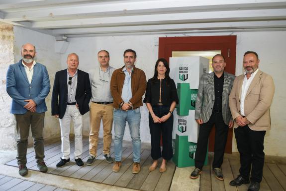 Imaxe da nova:M. Allegue pon en valor a colaboración co Clúster da Construción, “imprescindible para duplicar o parque público residencial”