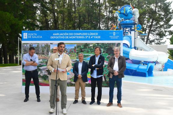 Imaxe da nova:O parque acuático de Monterrei impulsado pola Xunta abre mañá as portas para a tempada de verán