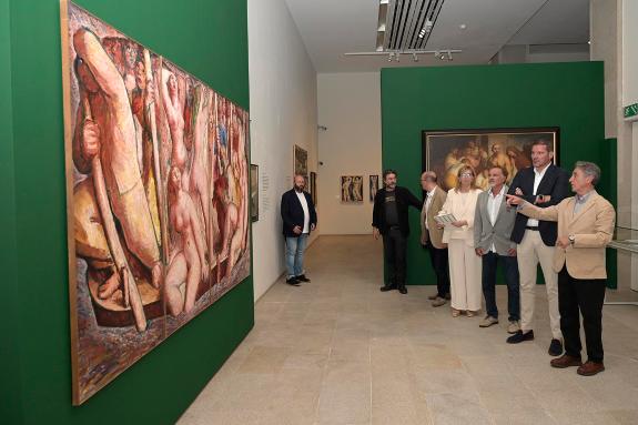 Imaxe da nova:López Campos convida a visitar a mostra que “pon en valor todo o universo creativo” de Díaz Pardo